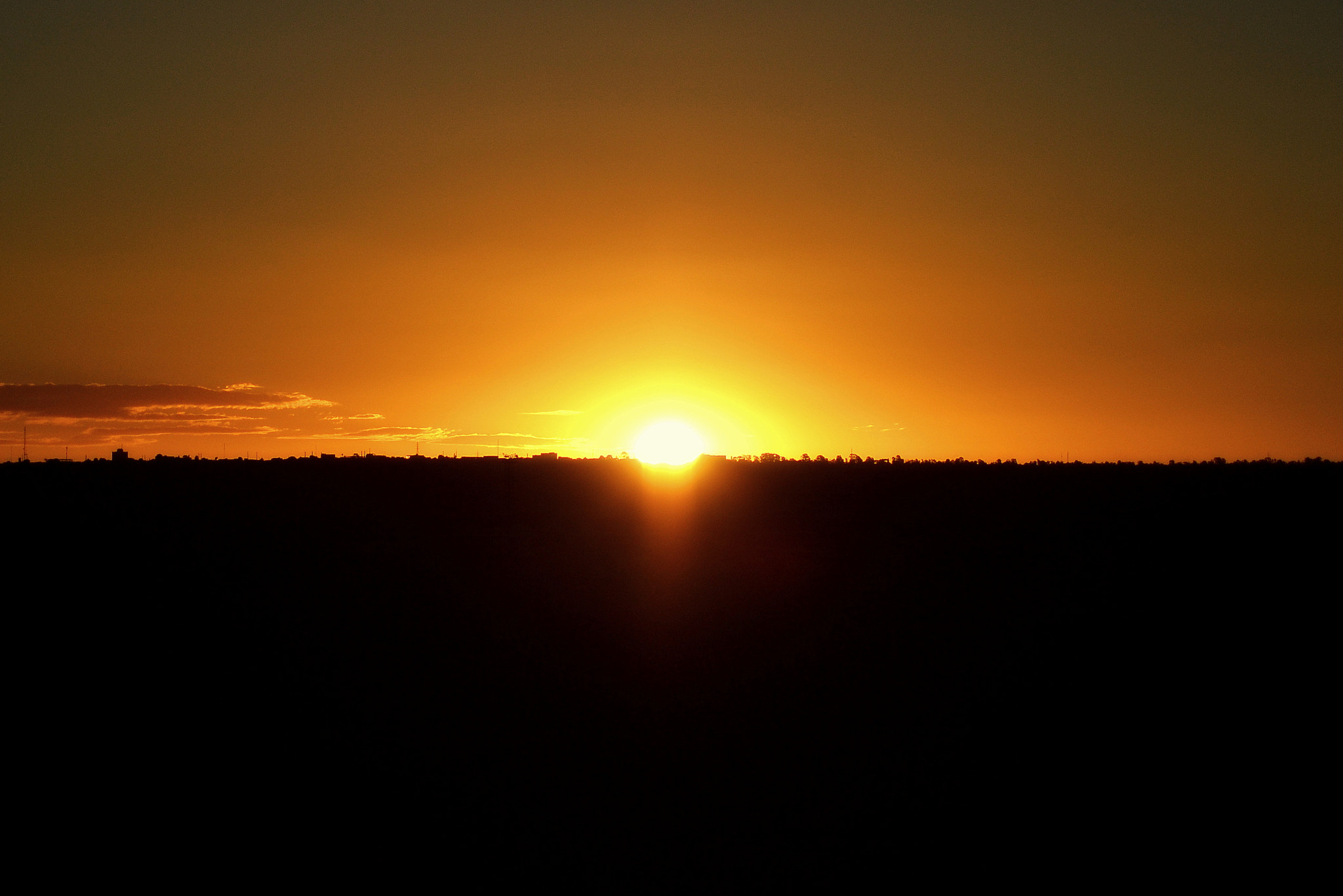 Nikon AF Nikkor 70-300mm F4-5.6G sample photo. Brasília -por do sol photography