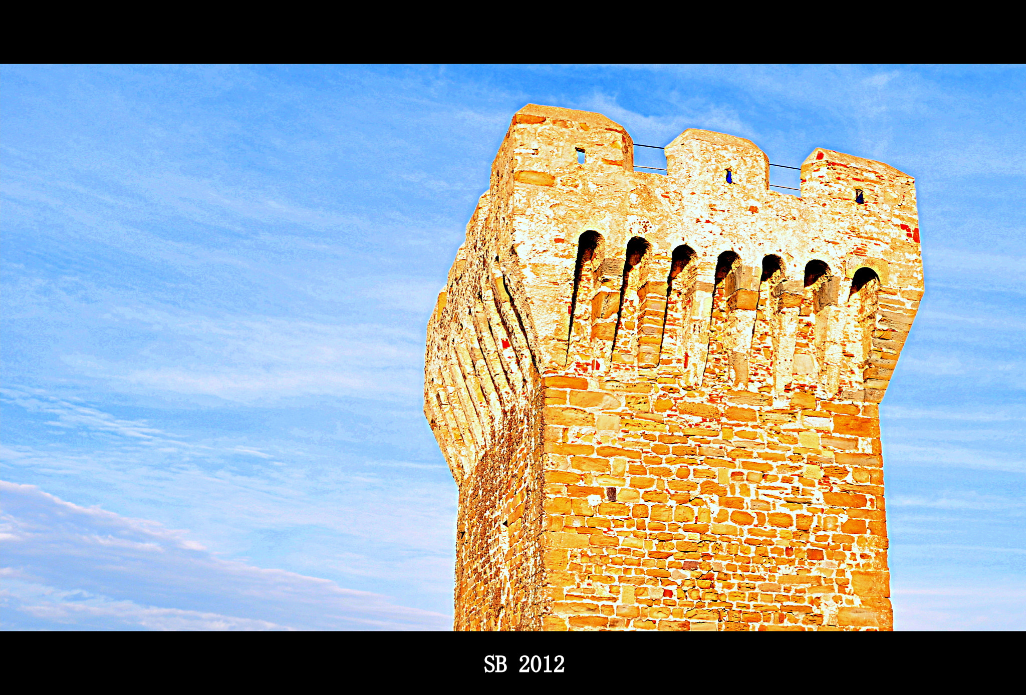 AF Zoom-Nikkor 28-100mm f/3.5-5.6G sample photo. The tower (populonia) photography