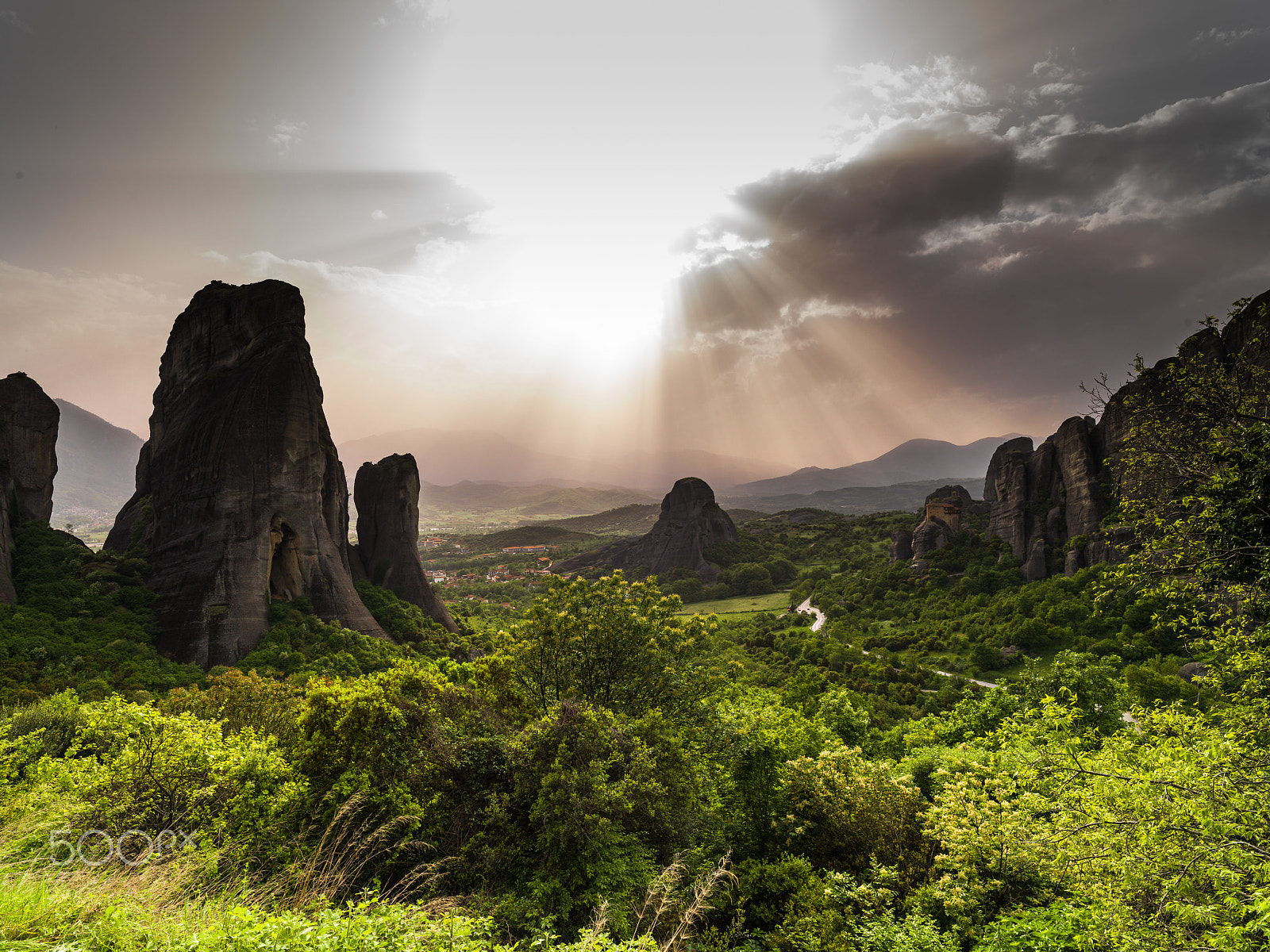 Hasselblad H3DII-39 + HCD 28 sample photo. Spiritual meteora, greece photography