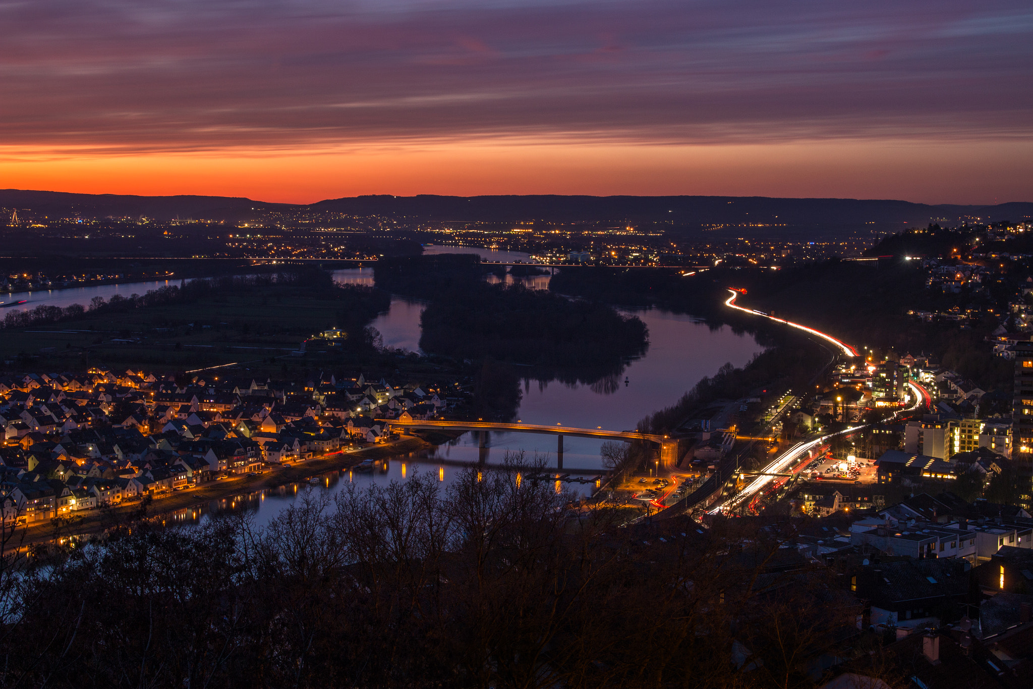 Canon EOS 70D + Sigma 18-50mm F2.8-4.5 DC OS HSM sample photo. Rhine sunset / 2016 photography