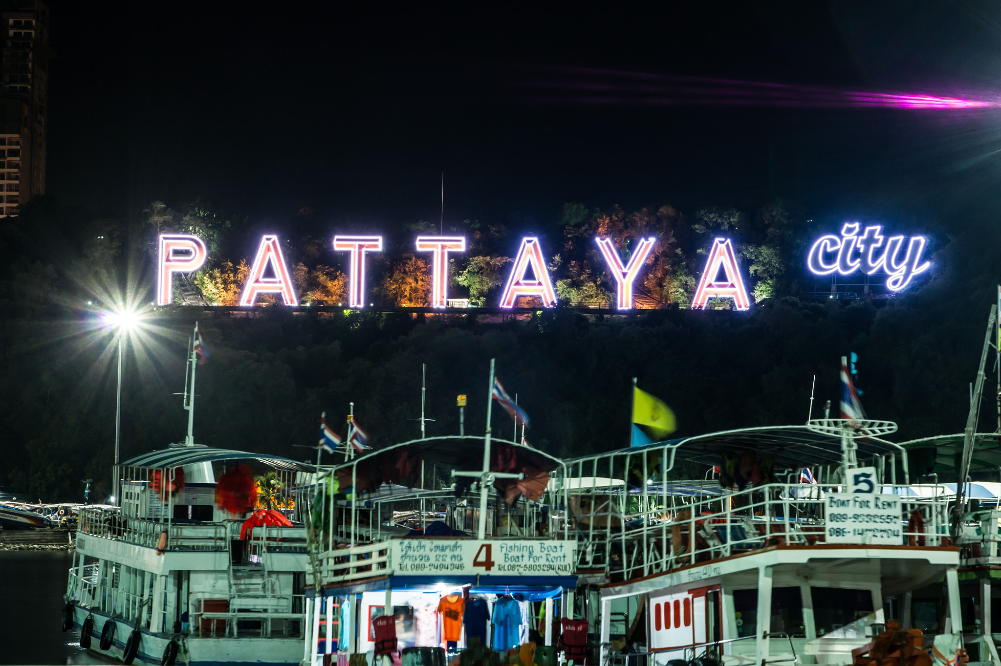 Sony Alpha DSLR-A450 sample photo. Pattaya city photography