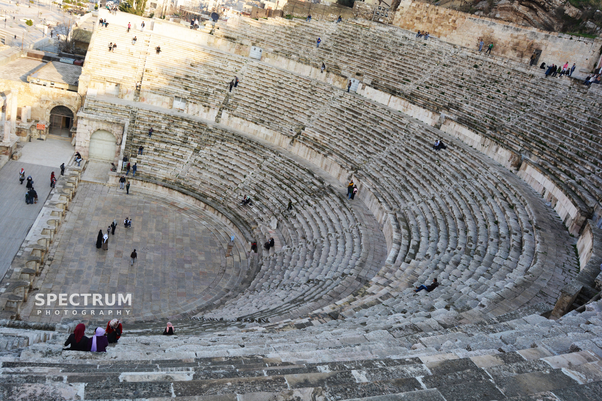 Nikon D5200 + AF Nikkor 20mm f/2.8 sample photo. Romanian theater / amman - jordan photography