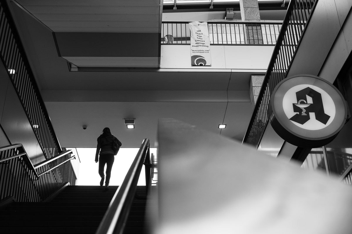 Panasonic Lumix DMC-G5 + Olympus M.Zuiko Digital 25mm F1.8 sample photo. Stairway photography
