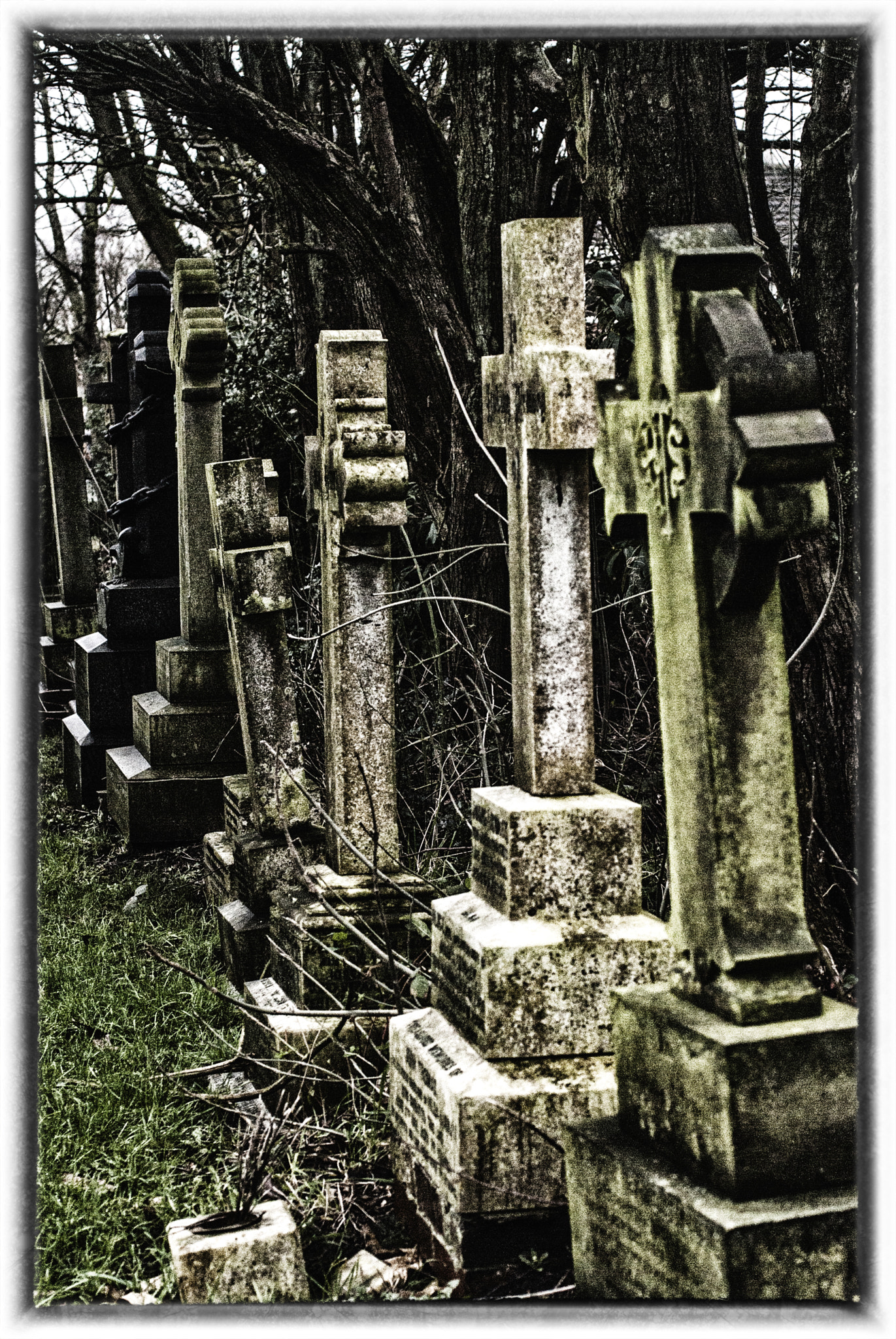 Nikon D200 + Sigma 50mm F2.8 EX DG Macro sample photo. The church yard 2 photography