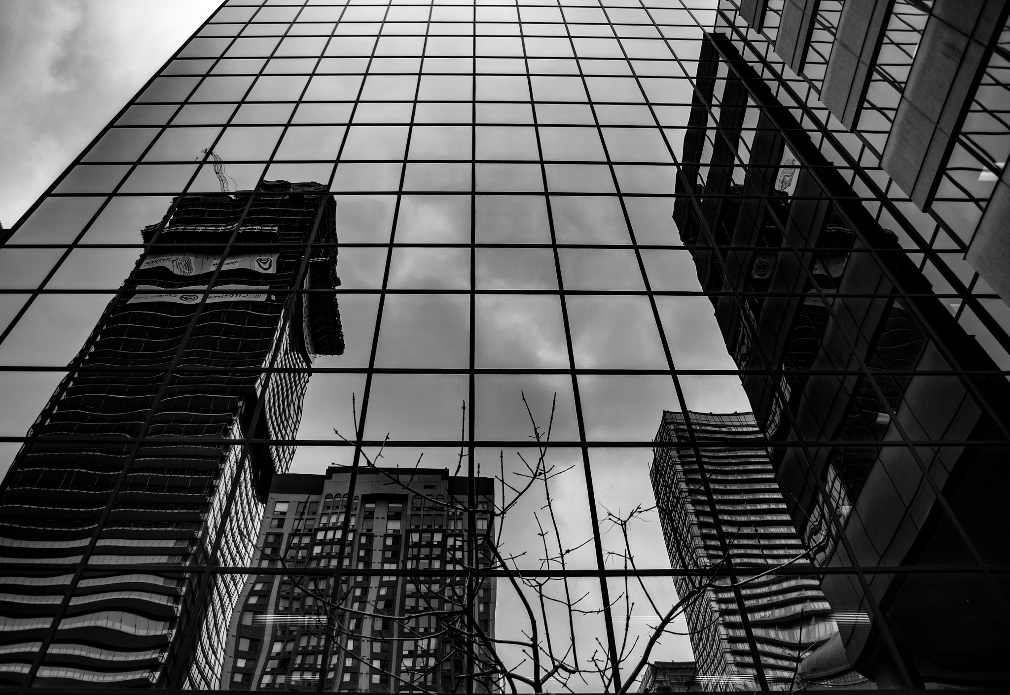 Pentax K-5 II sample photo. Building reflections photography