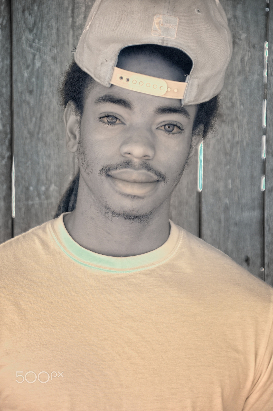 Nikon D70s sample photo. Young man, ir photography