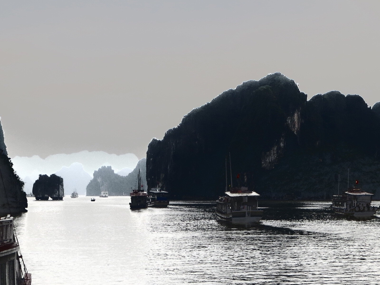 Canon PowerShot N sample photo. Ha long bay photography