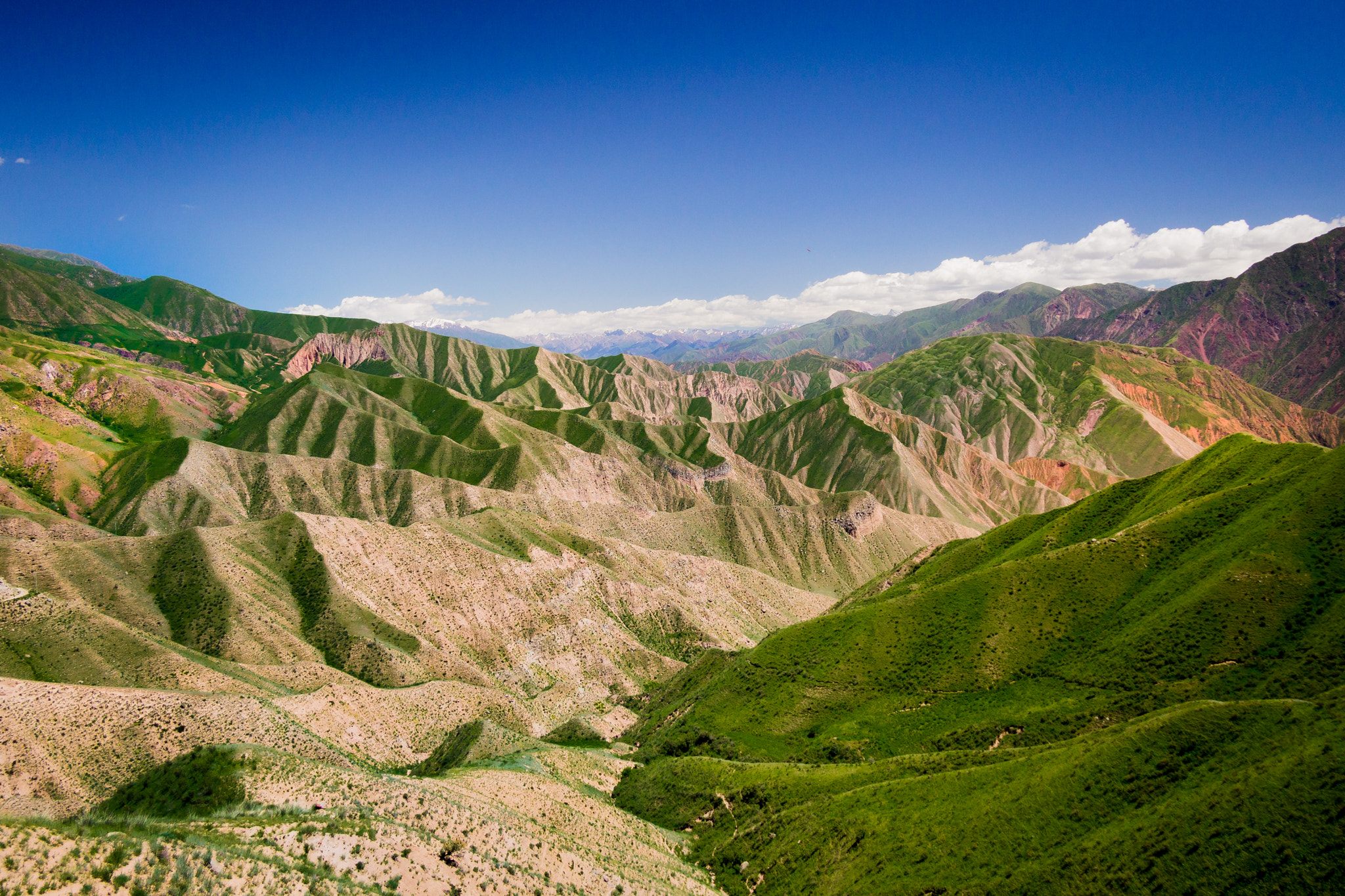 Olympus PEN E-PM2 + Panasonic Lumix G 14mm F2.5 ASPH sample photo. The arid mountains of kyrgyzstan photography