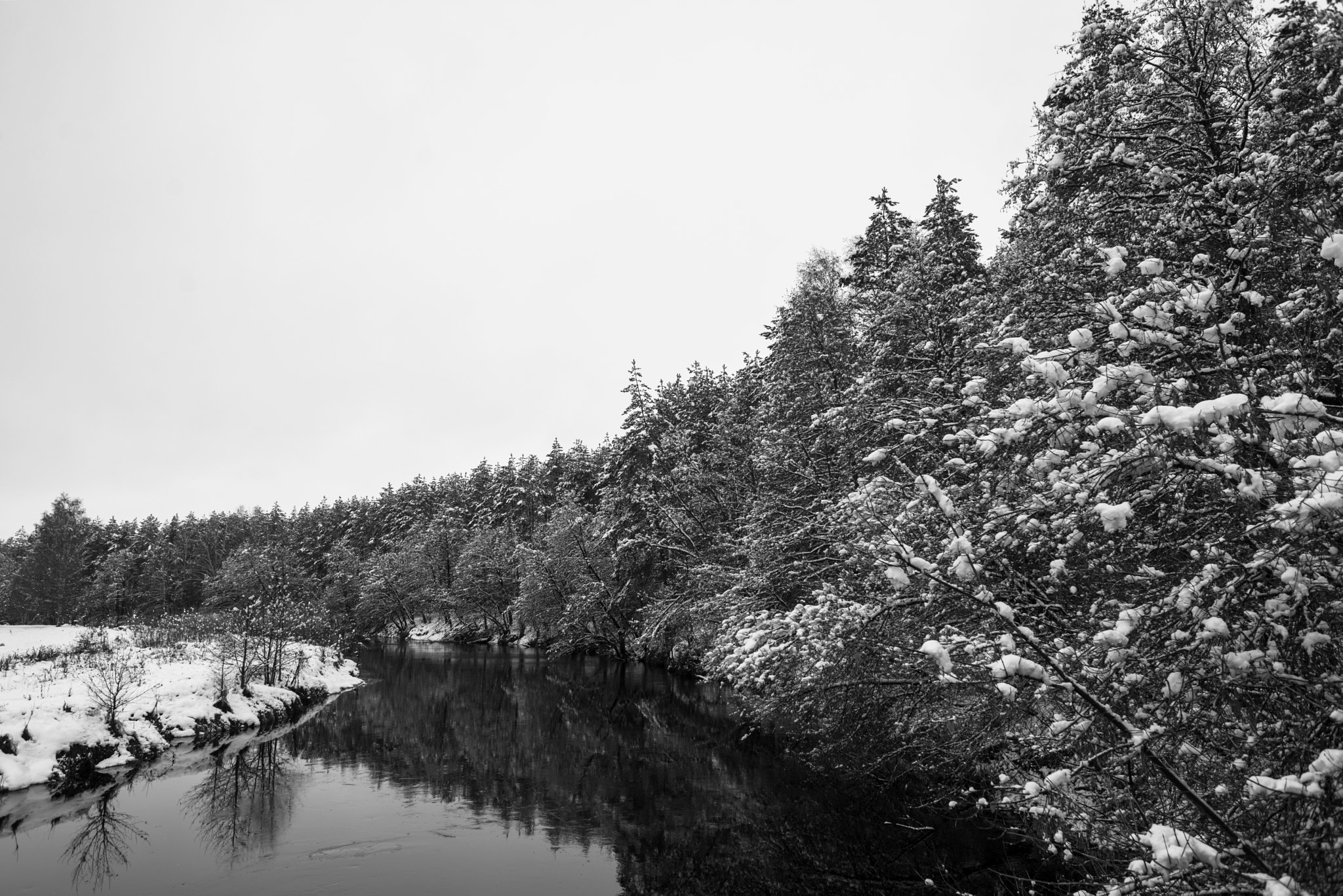 Nikon D600 + AF Nikkor 24mm f/2.8 sample photo. река photography