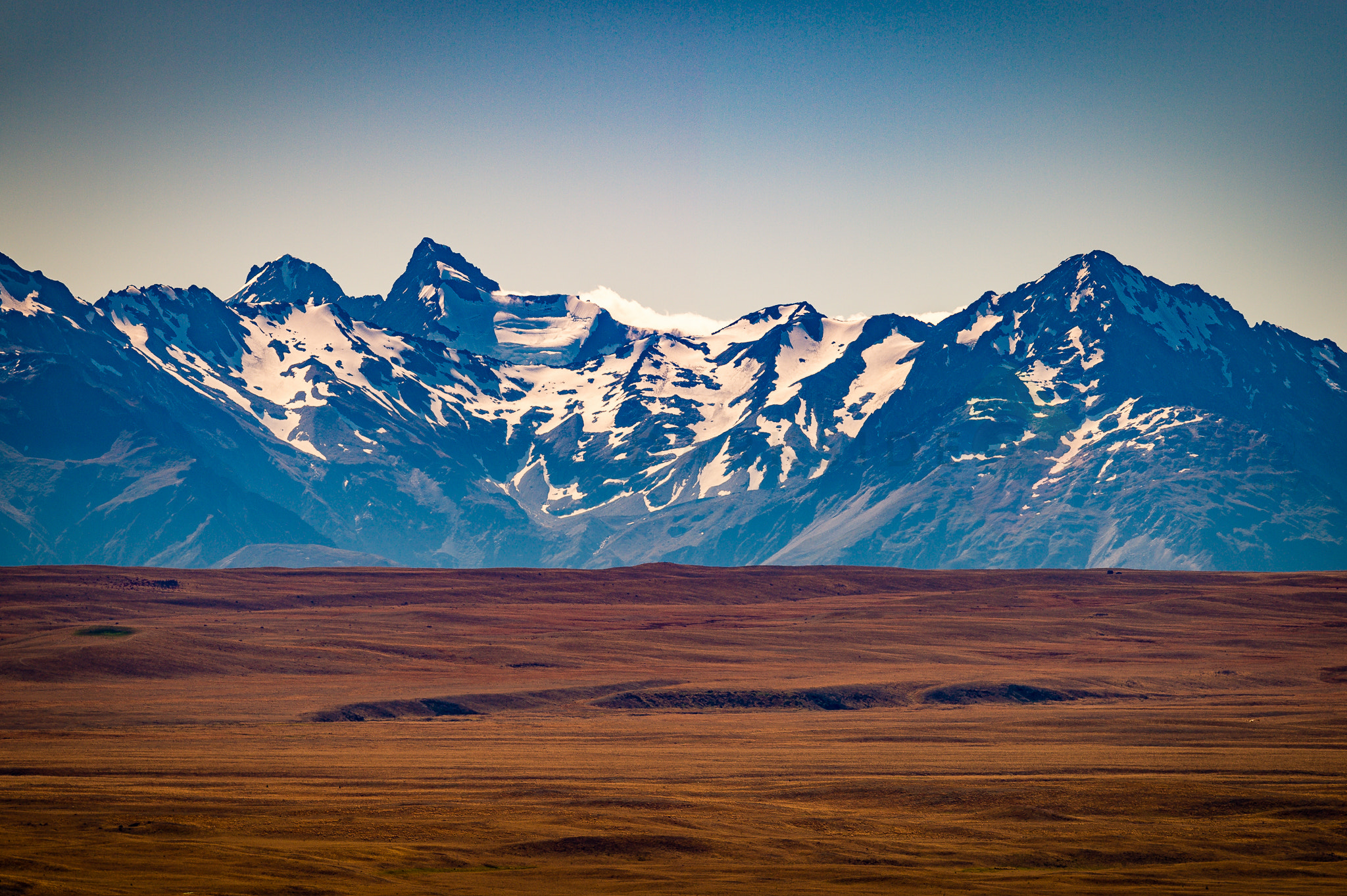 Nikon AF-S Nikkor 300mm F4D ED-IF sample photo. Southern alps, mt cook photography