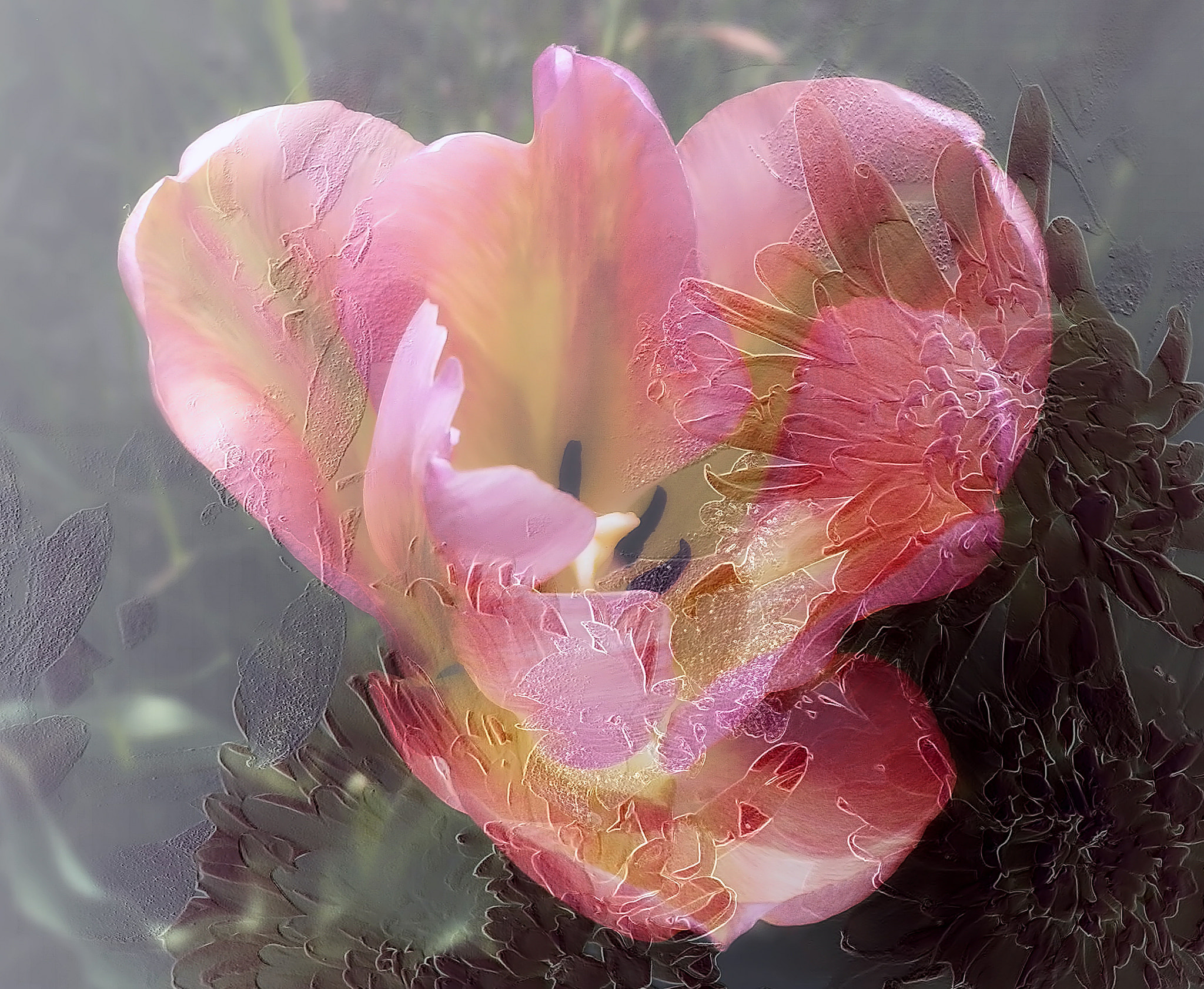 Pentax Optio I-10 sample photo. Forgotten flowers photography