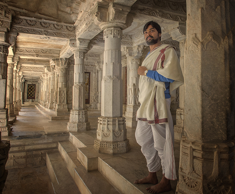 Nikon AF-S Nikkor 17-35mm F2.8D ED-IF sample photo. Jain priest photography