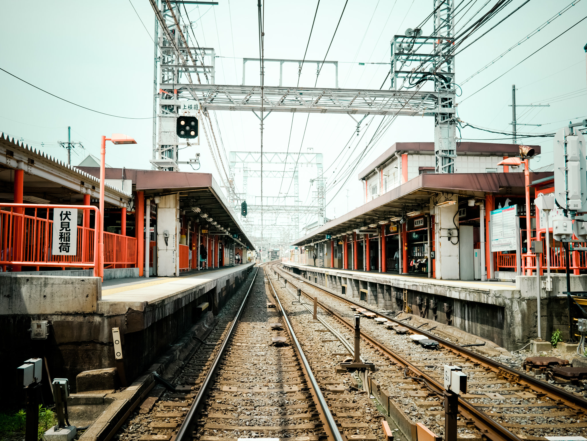 Panasonic Lumix DMC-GM1 sample photo. 伏见稻荷駅 photography