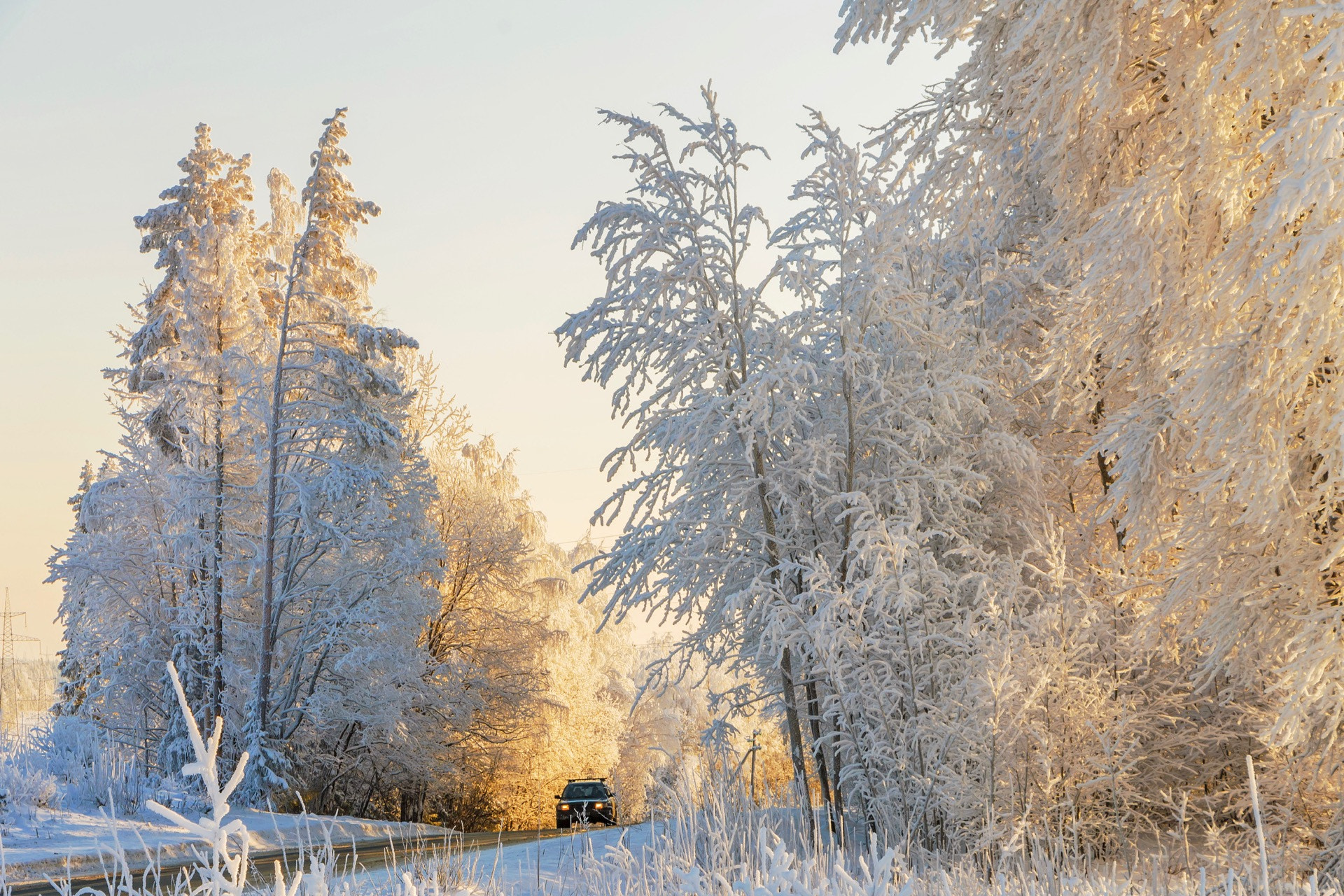 Canon EF-S 18-135mm F3.5-5.6 IS STM sample photo. Winter roads vi photography