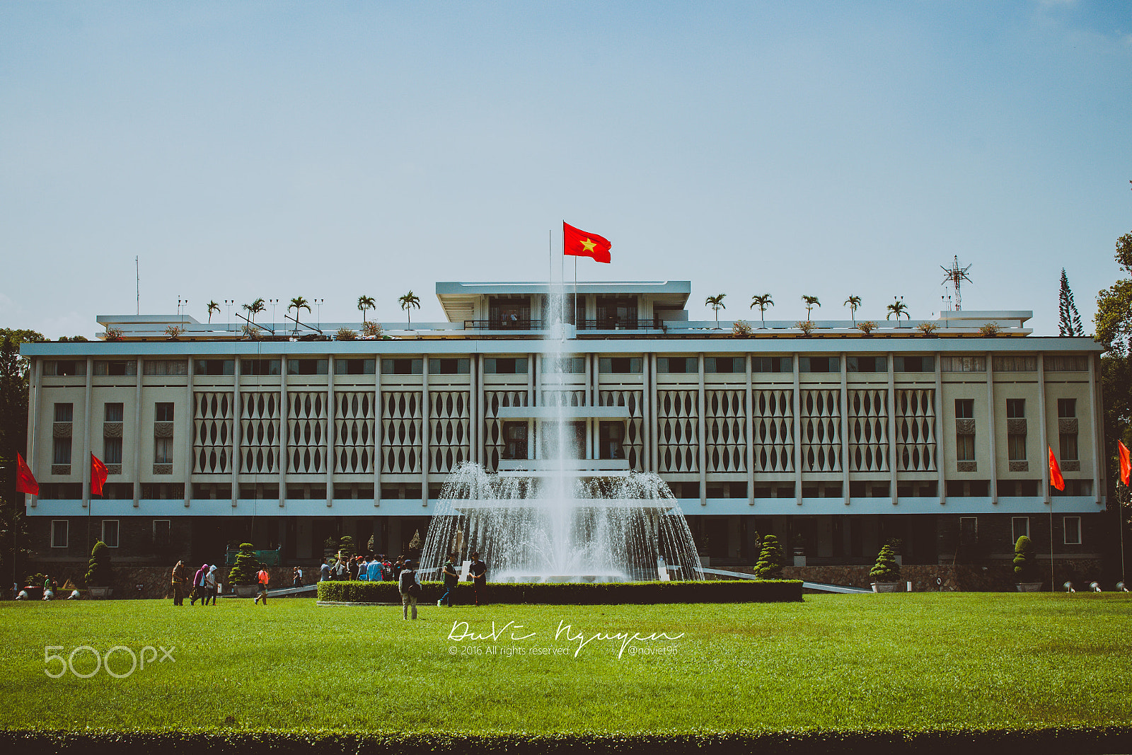 Canon EOS 500D (EOS Rebel T1i / EOS Kiss X3) sample photo. Independence place, sai gon, vietnam photography