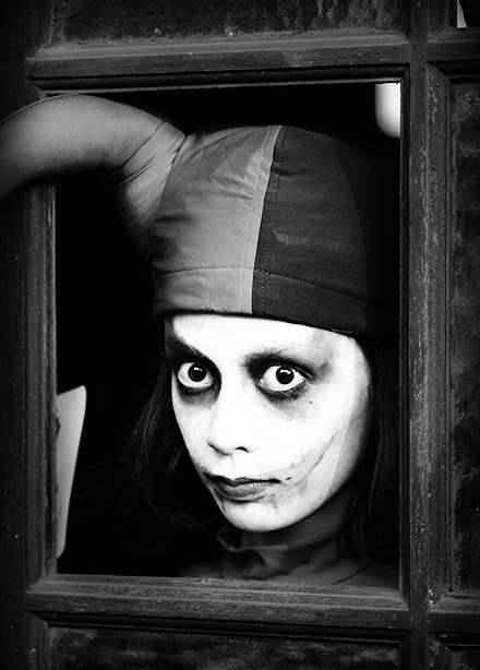 Nikon D600 + Nikon AF Nikkor 105mm F2D DC sample photo. Joker in black/white photography