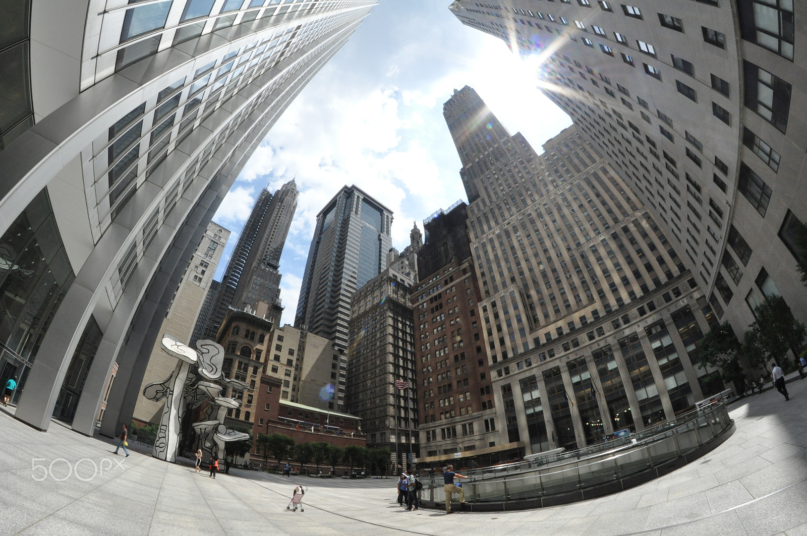 Nikon D90 + Samyang 8mm F3.5 Aspherical IF MC Fisheye sample photo. New york city 1 photography