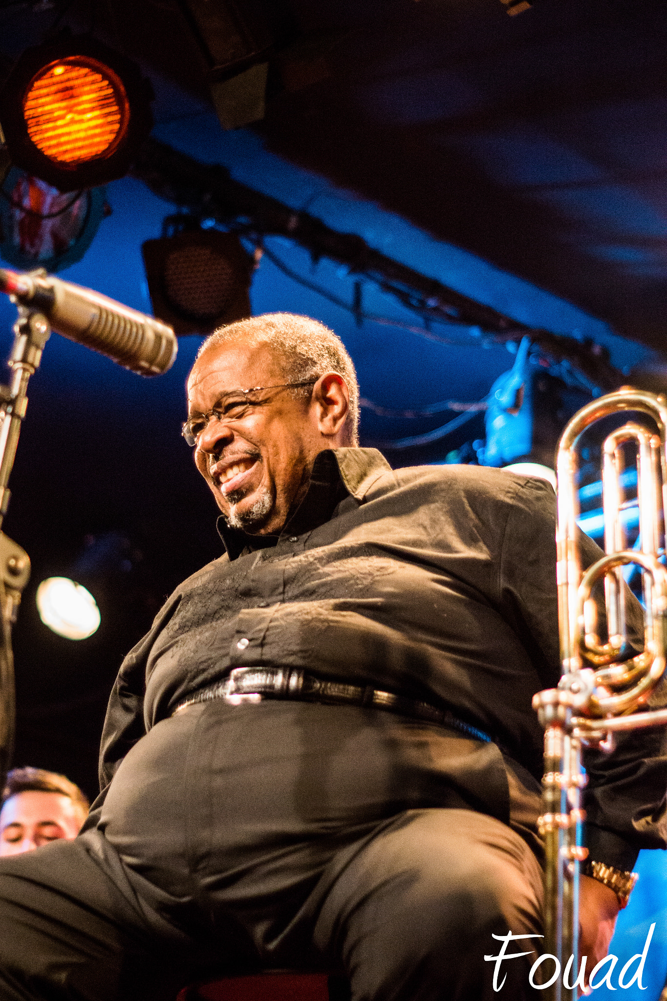 Sony SLT-A77 + Minolta AF 50mm F1.7 New sample photo. Fred wesley live in paris, 2016 photography