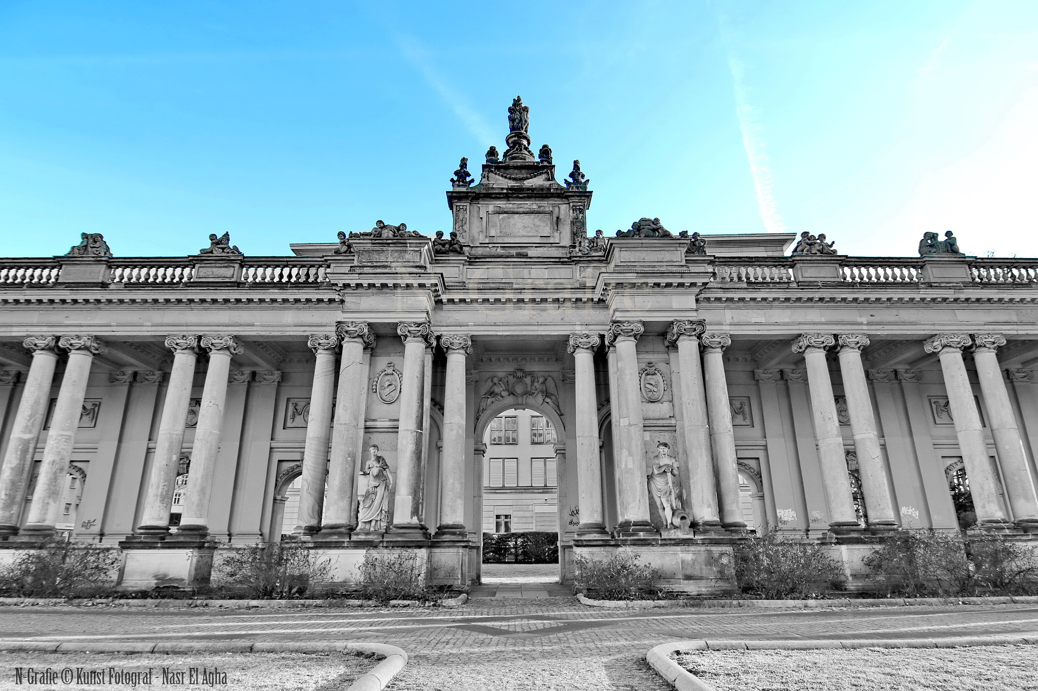 Tokina AT-X Pro 12-24mm F4 (IF) DX sample photo. The beautiful berlin - königskolonnade photography