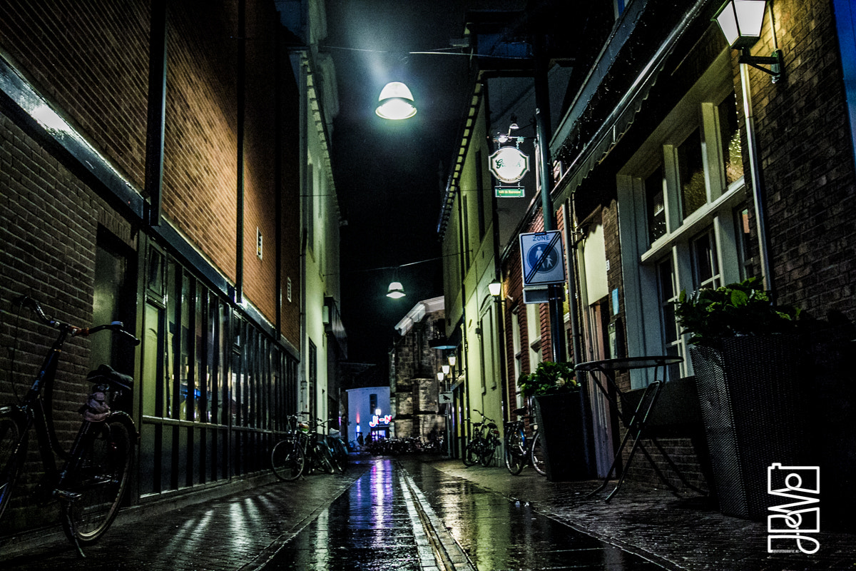 Sigma 20mm F1.4 DG HSM Art sample photo. Enschede by night photography