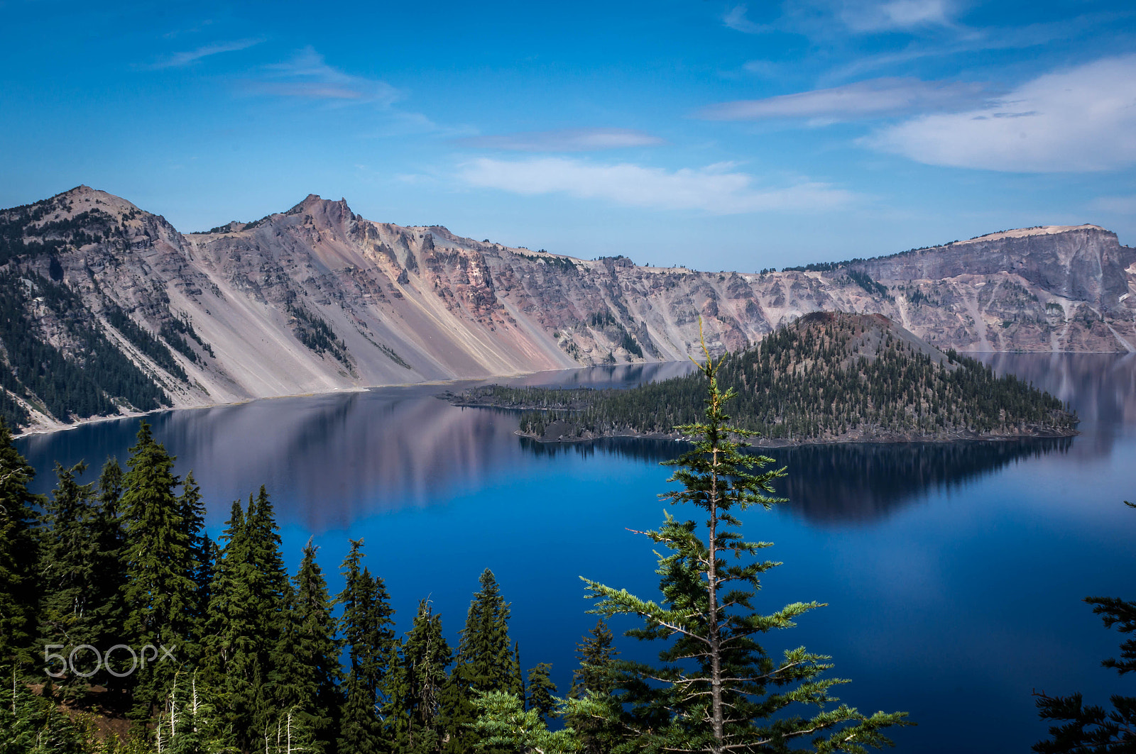 Sony Alpha DSLR-A580 + Sony DT 18-70mm F3.5-5.6 sample photo. Crater lake photography