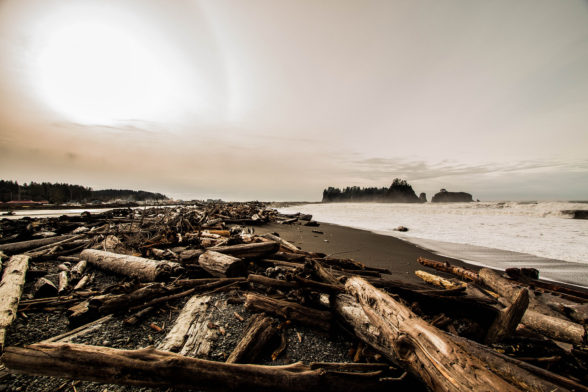 Canon EF-S 10-22mm F3.5-4.5 USM sample photo. Rialto beach - washington photography