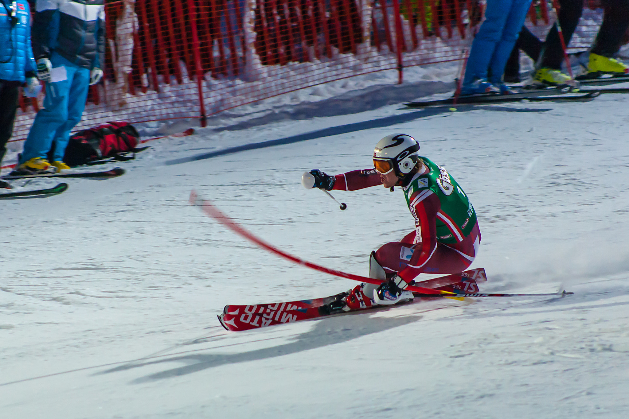 Canon EF 75-300mm f/4-5.6 USM sample photo. Aleksander kilde at kitzbuehel combined - slalom. photography