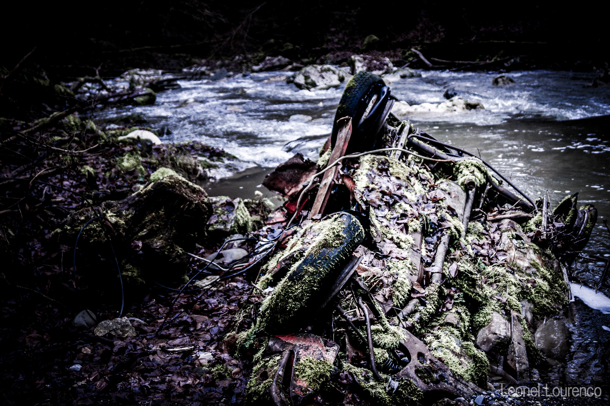 Sony Alpha DSLR-A450 + Sony DT 18-55mm F3.5-5.6 SAM sample photo. Dead car photography
