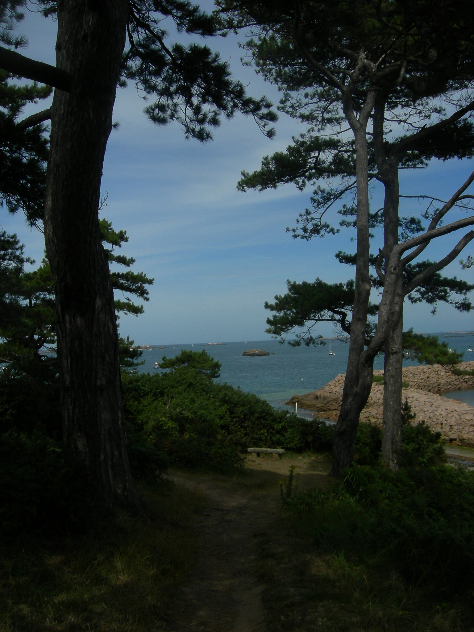 Nikon COOLPIX P2 sample photo. Tregastel photography