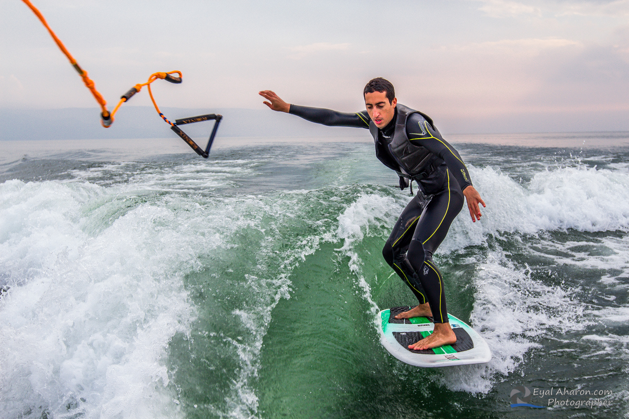 Canon EF 16-35mm F2.8L II USM sample photo. Ea il wakesurf kineret dec december photography