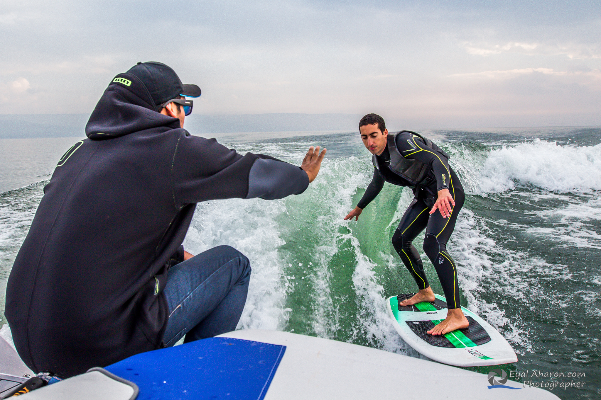 Canon EF 16-35mm F2.8L II USM sample photo. Ea il wakesurf kineret dec december photography
