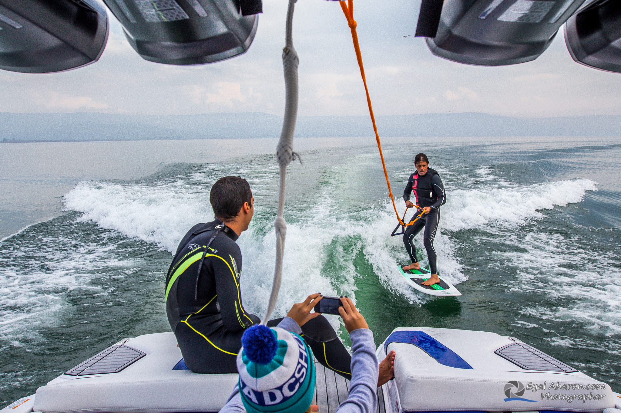 Canon EF 16-35mm F2.8L II USM sample photo. Ea il wakesurf kineret dec december photography