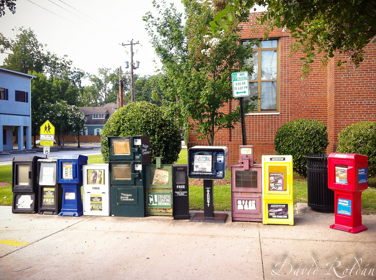 Jag.gr 645 PRO for iPhone sample photo. Hapeville's post photography