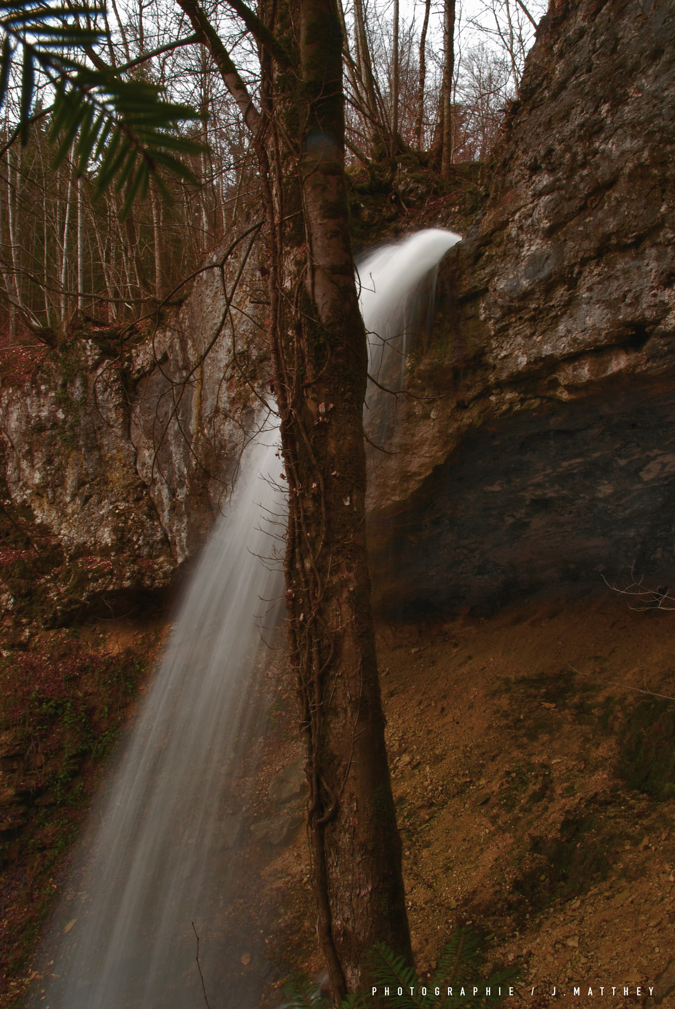 Nikon D60 sample photo. Cascade / la neuveville / suisse photography