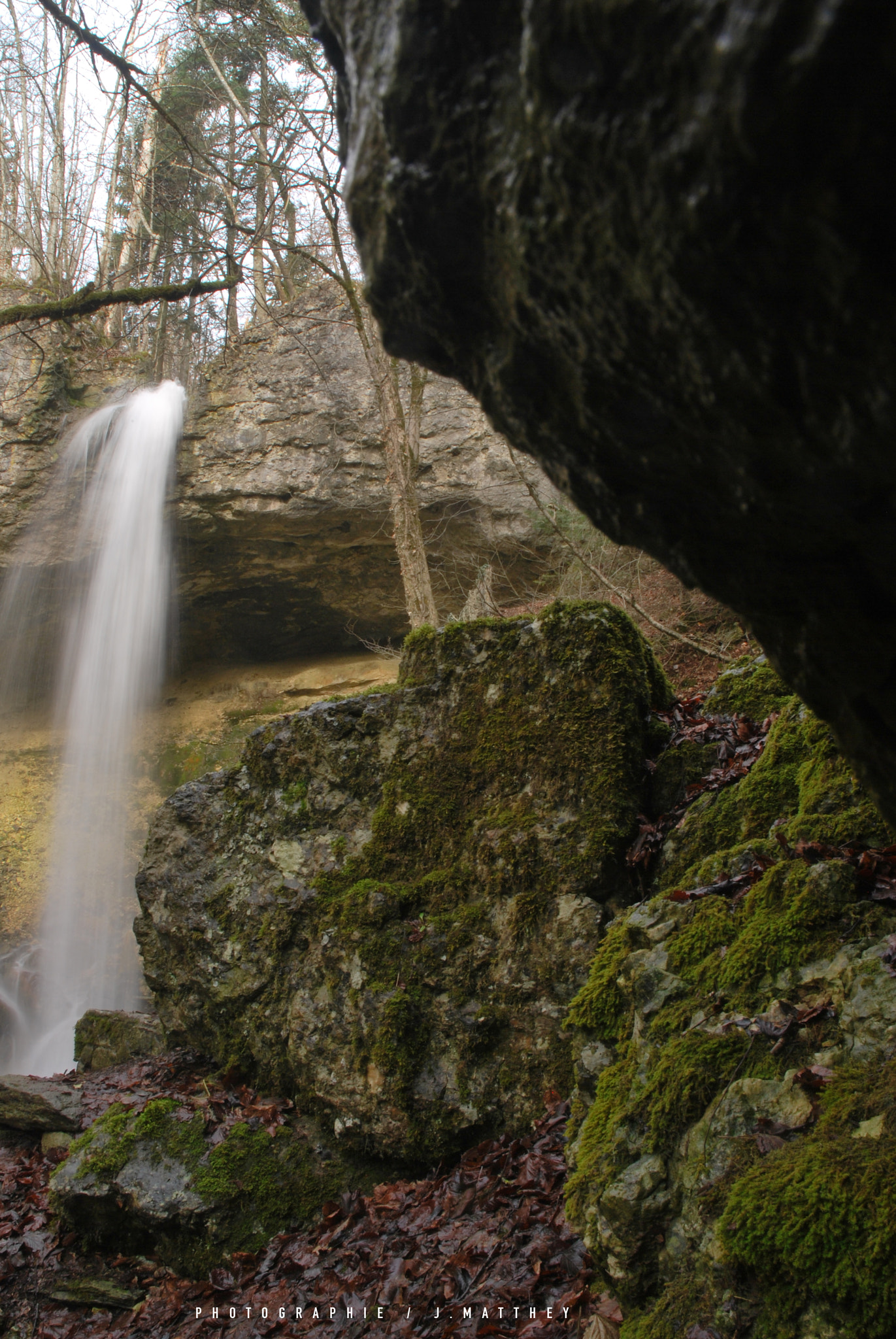 Nikon D60 sample photo. Cascade / la neuveville / suisse photography