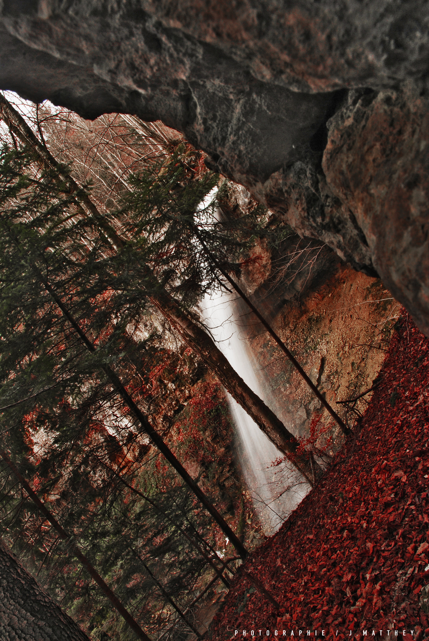 Nikon D60 sample photo. Cascade / la neuveville / suisse photography