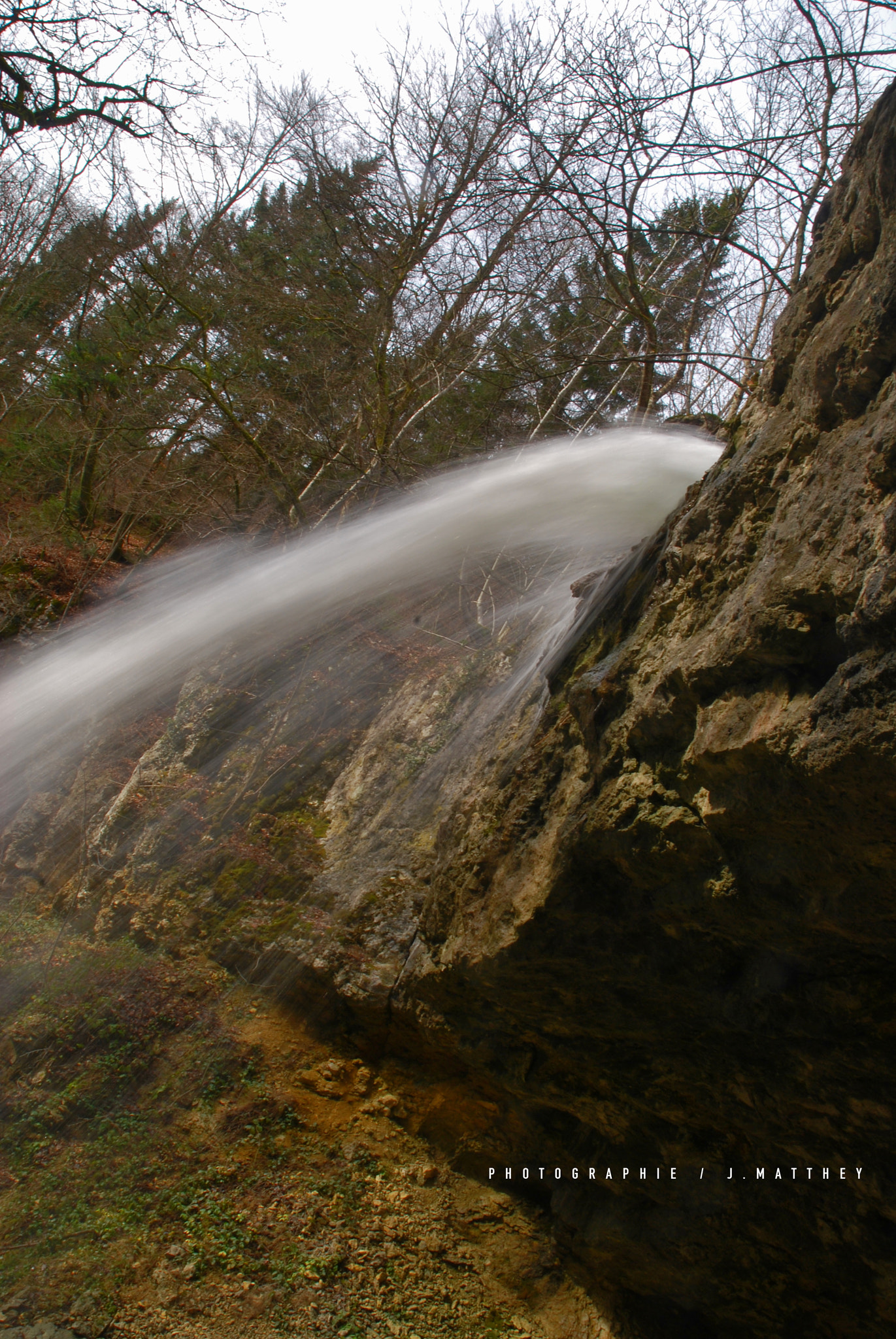 Nikon D60 sample photo. Cascade / la neuveville / suisse photography