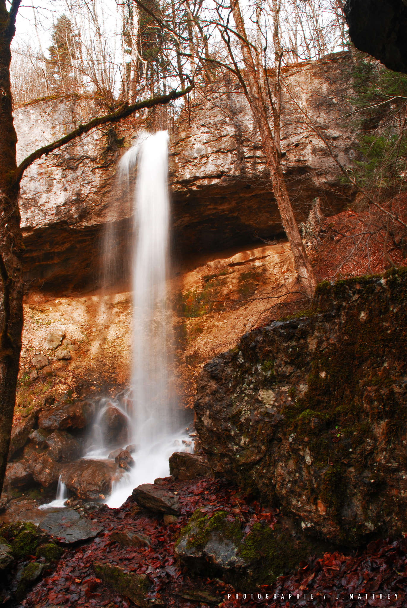 Nikon D60 sample photo. Cascade / la neuveville / suisse photography