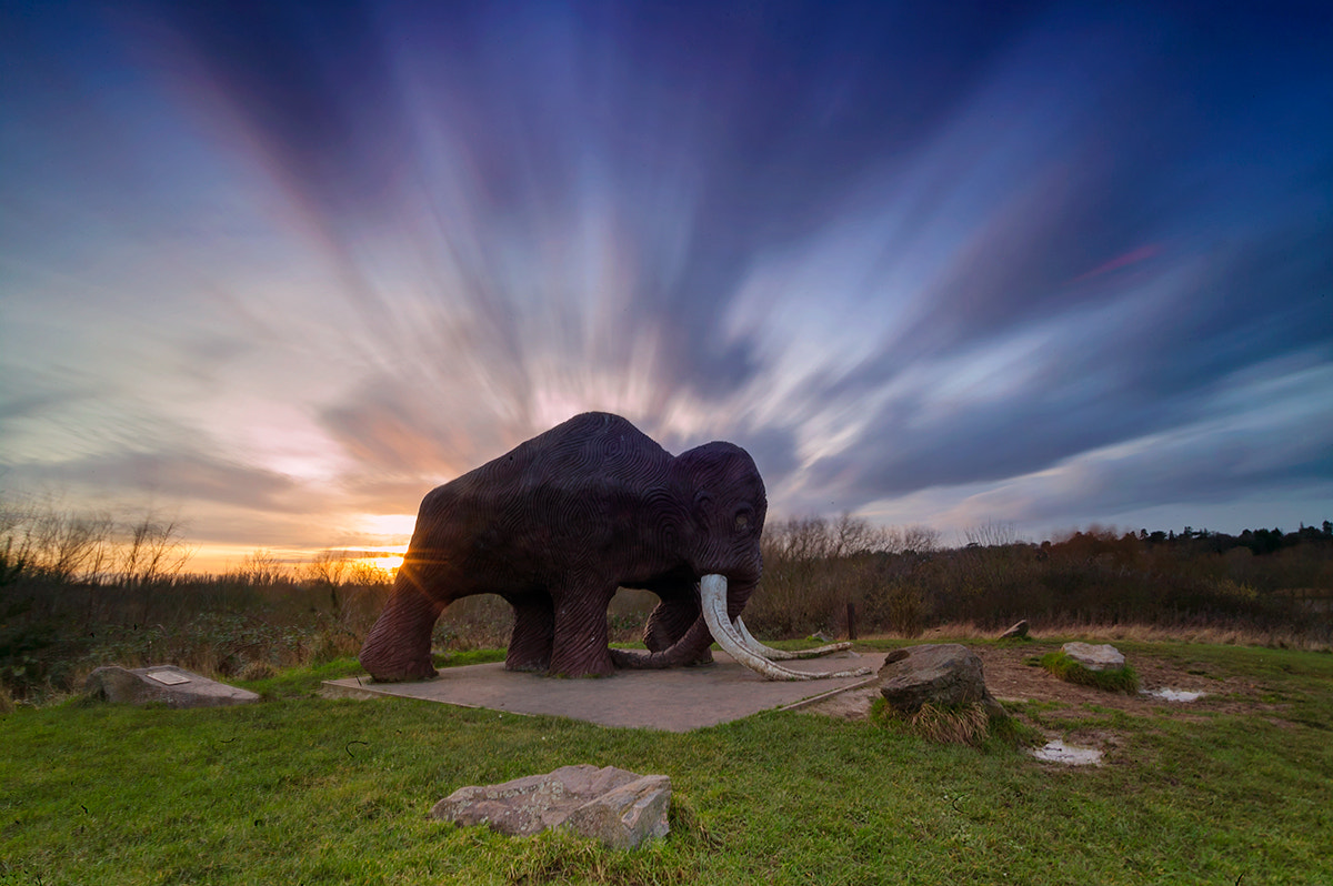 Sigma 17-35mm f/2.8-4 EX DG Aspherical HSM sample photo. Prehistoric sunset photography