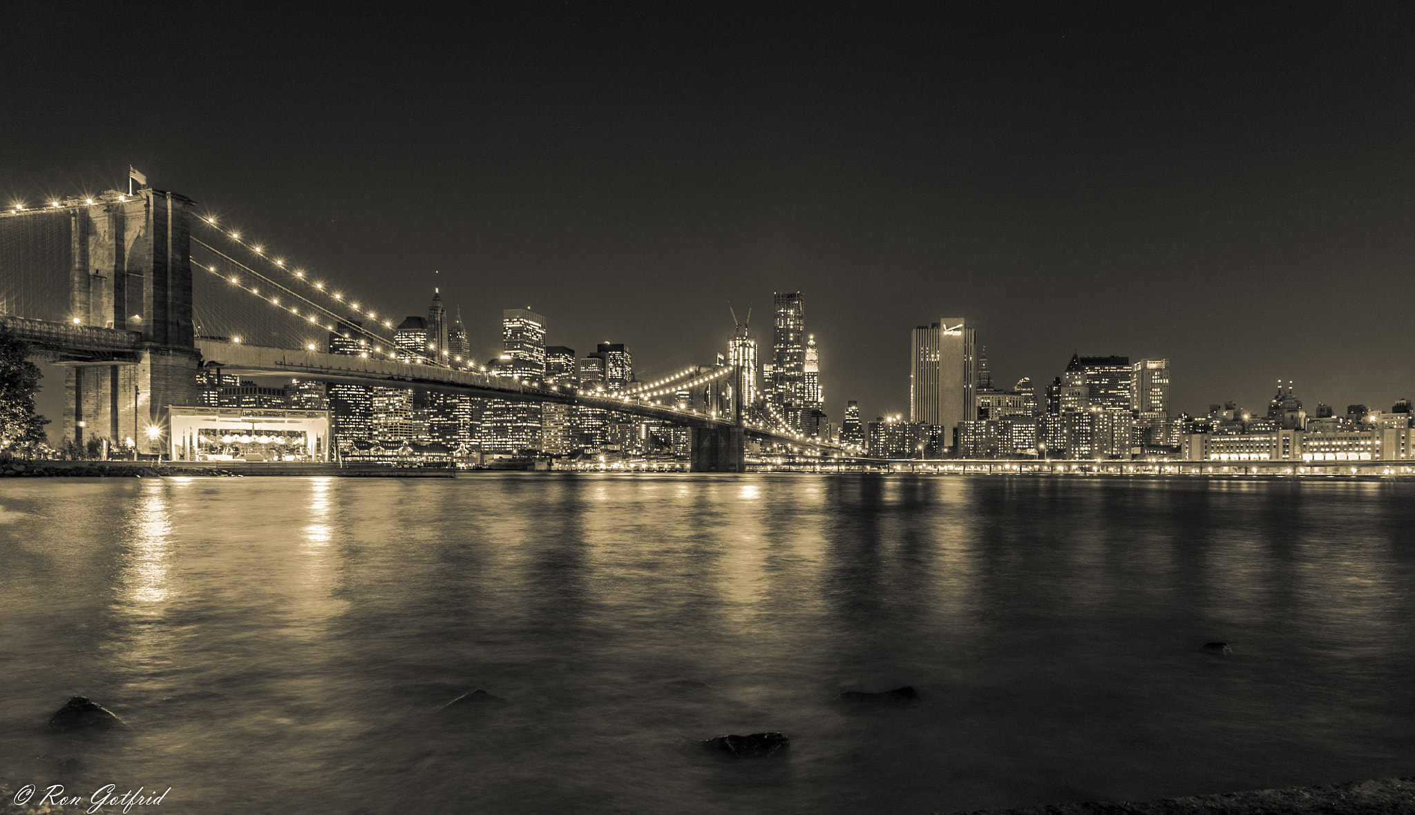 Canon EOS 450D (EOS Rebel XSi / EOS Kiss X2) sample photo. Night over manhattan photography