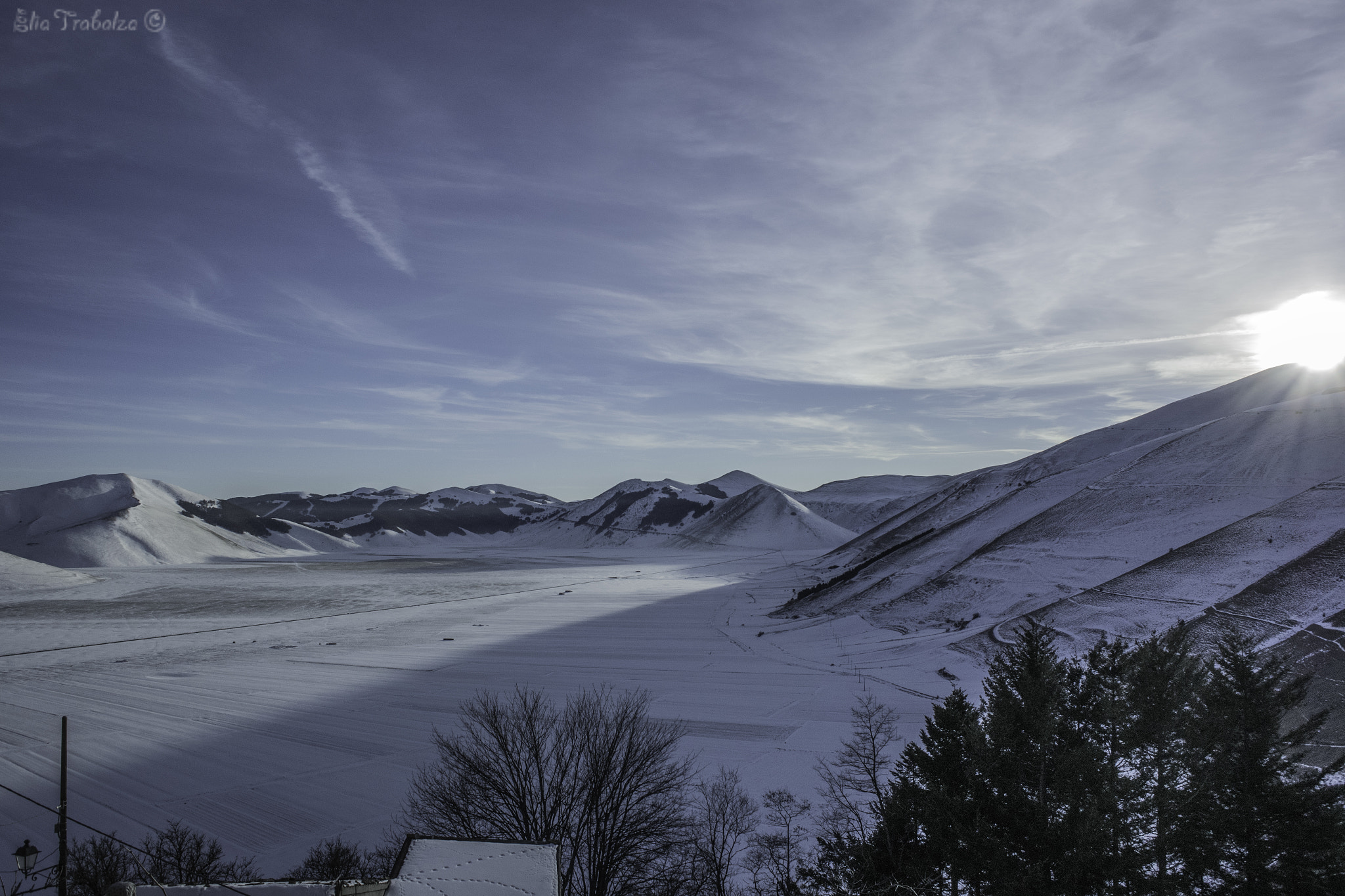 Nikon 1 J4 sample photo. Paesaggio innevato photography