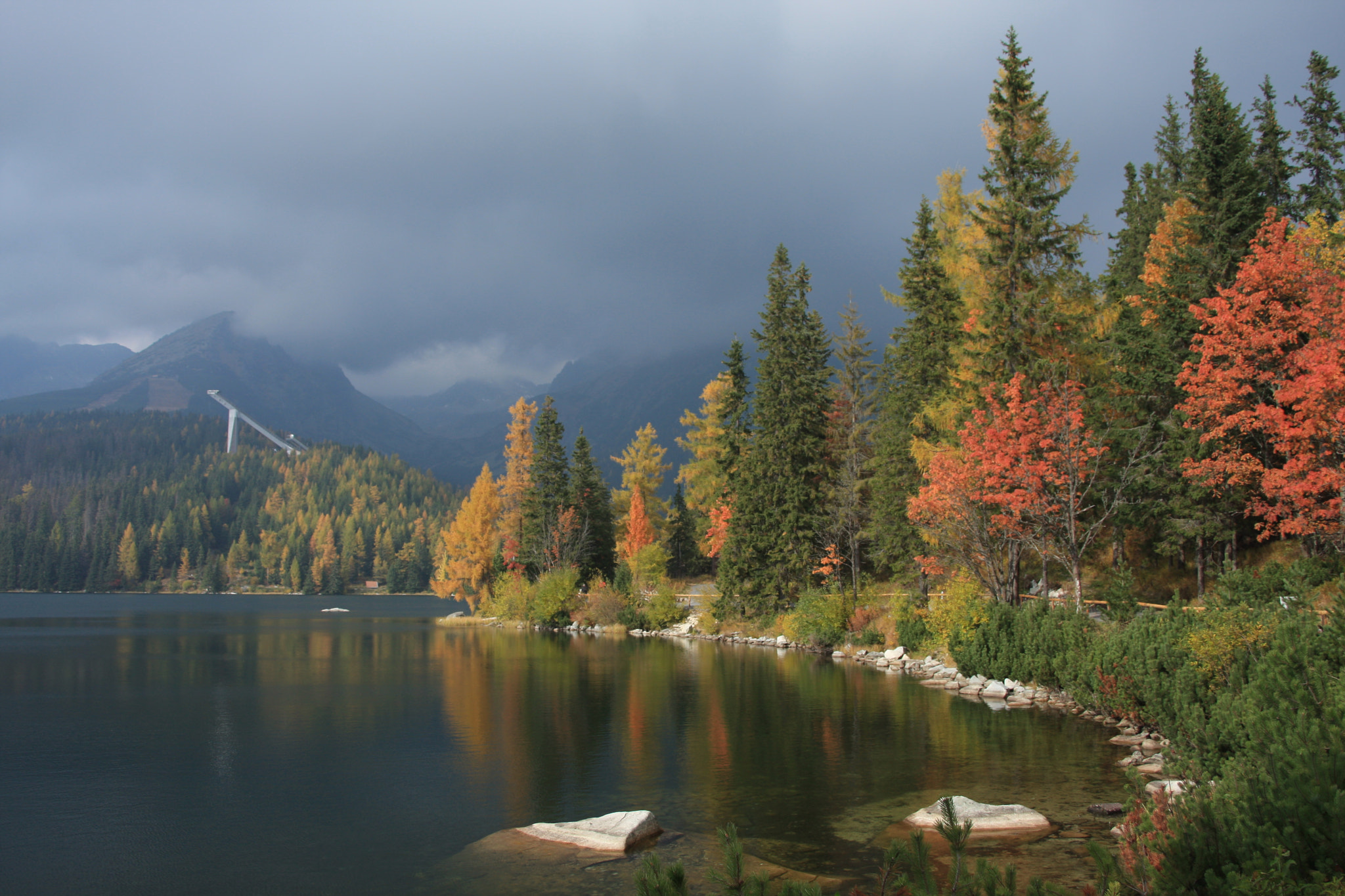 Canon EOS 40D + Sigma 18-50mm f/3.5-5.6 DC sample photo. Strbske pleso photography