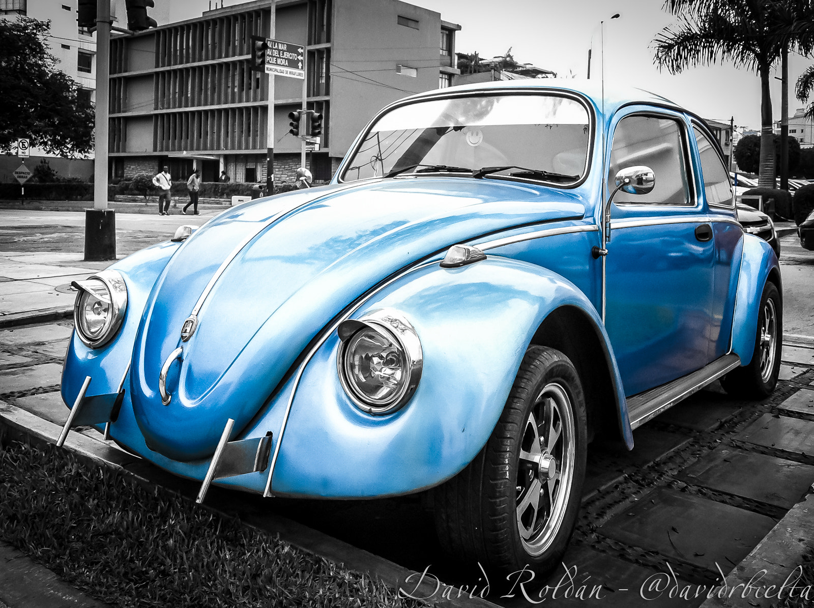 Jag.gr 645 PRO for iPhone sample photo. Somriure blau photography