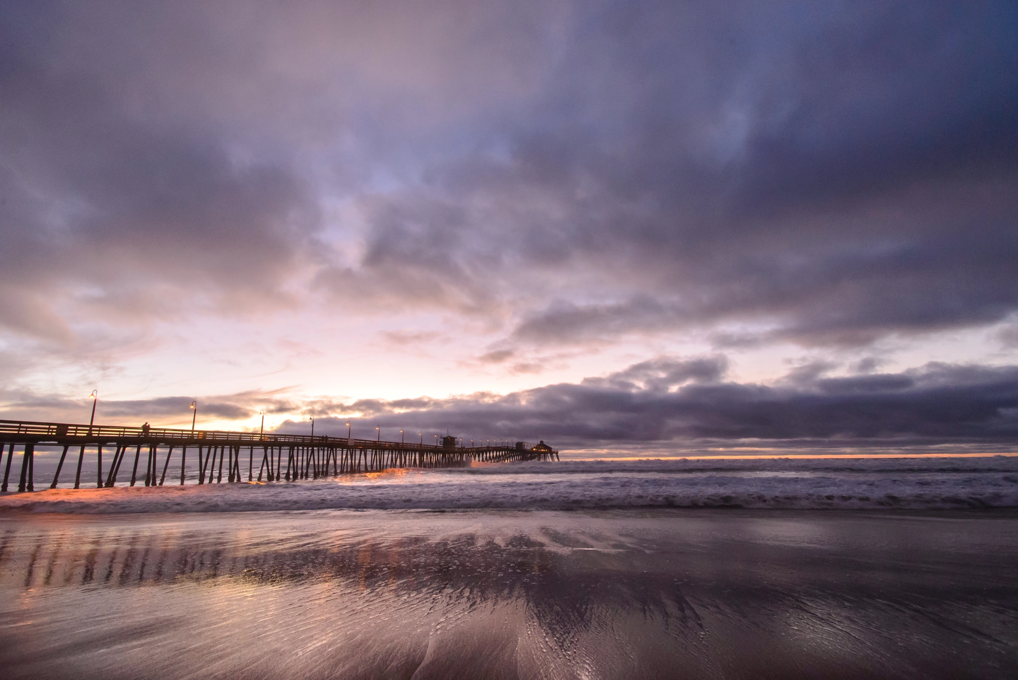 Nikon D600 sample photo. Imperial beach pier photography