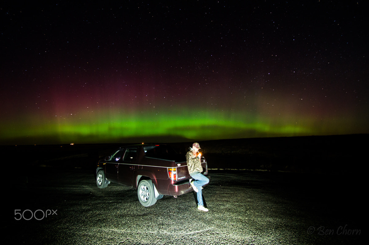 Sony SLT-A57 sample photo. Montana northern lights photography