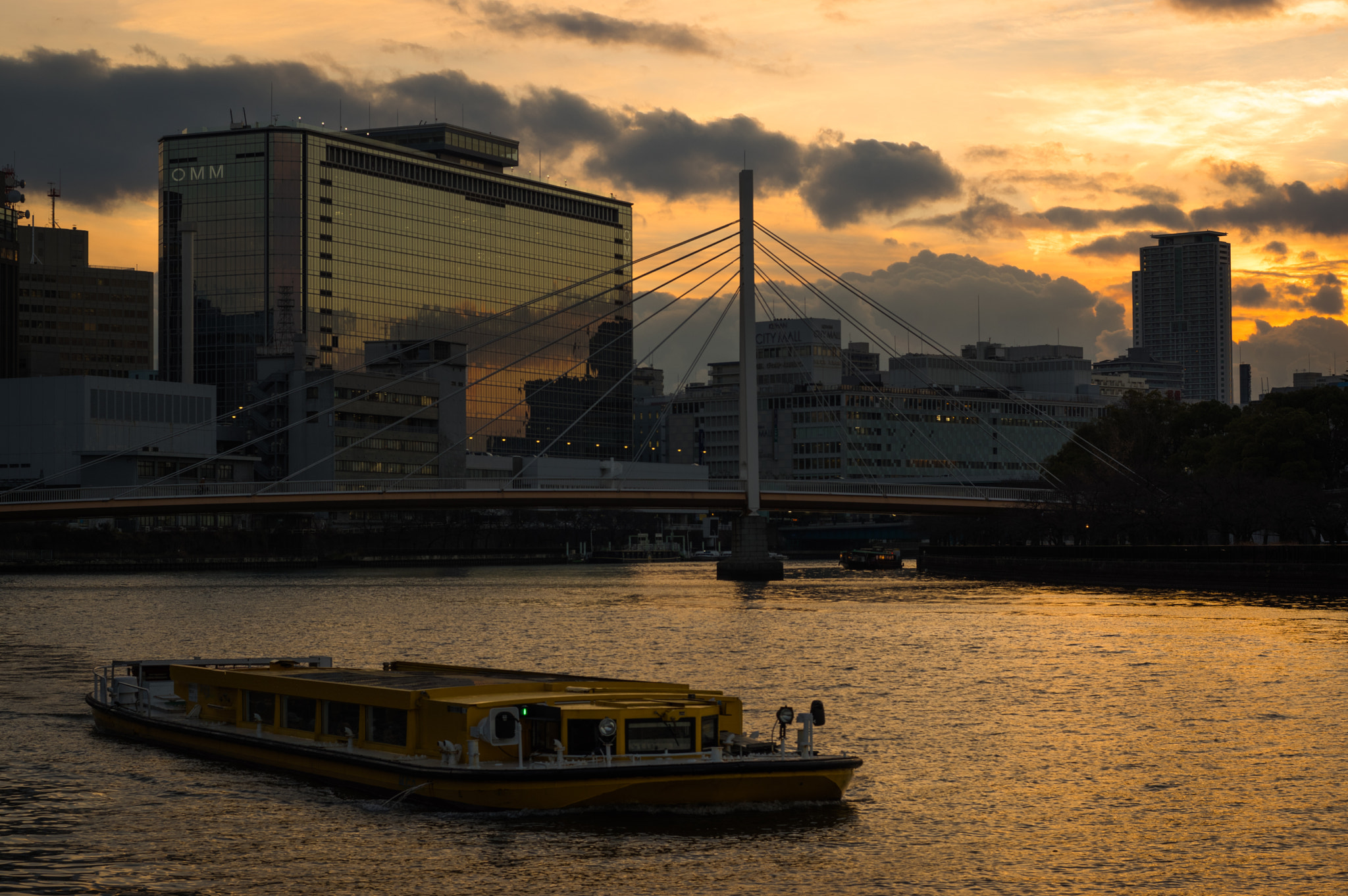 Pentax K-3 II + A Series Lens sample photo. Dusk of osaka photography
