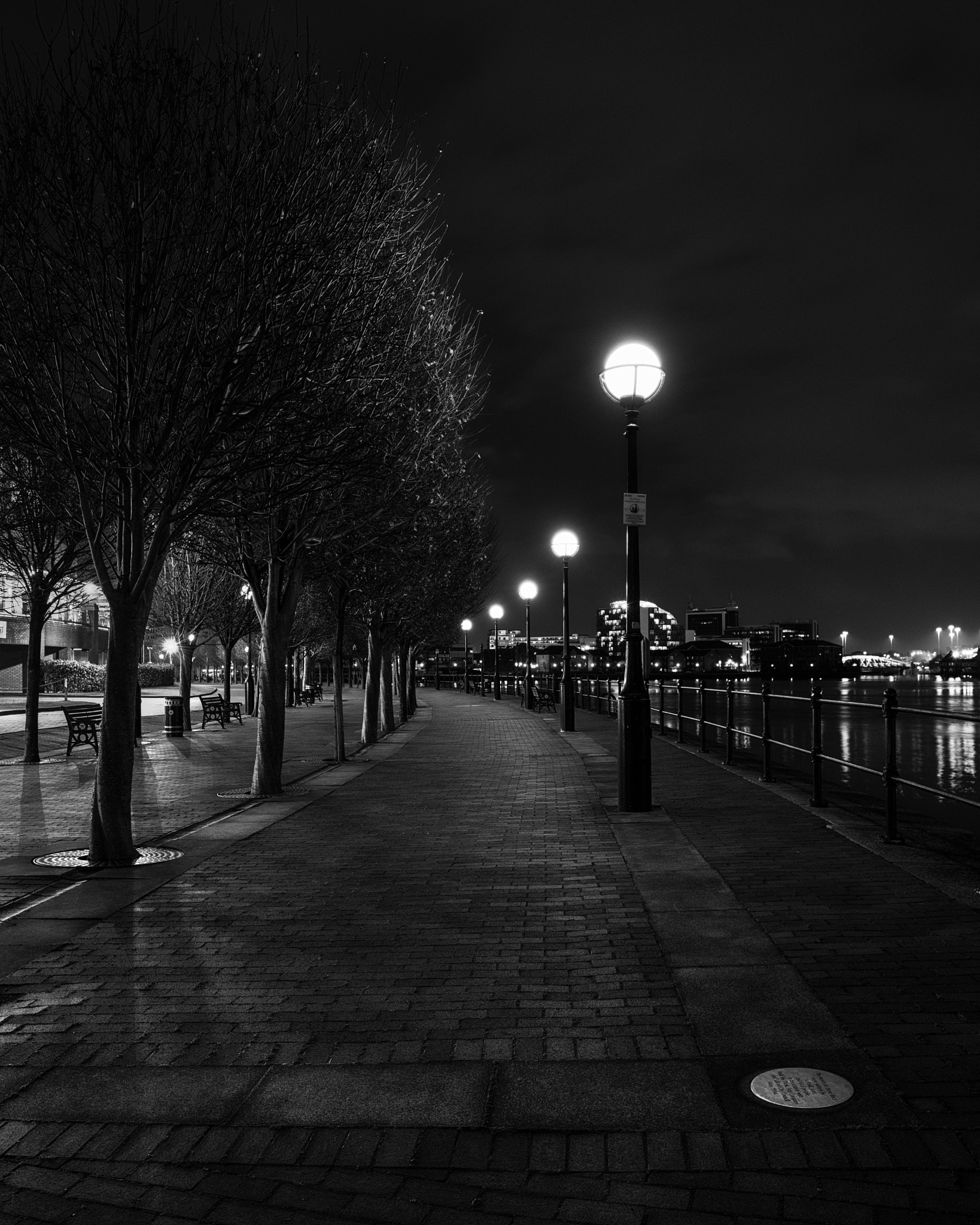Nikon D800 + Nikon PC-E Nikkor 24mm F3.5D ED Tilt-Shift sample photo. Salford quays photography