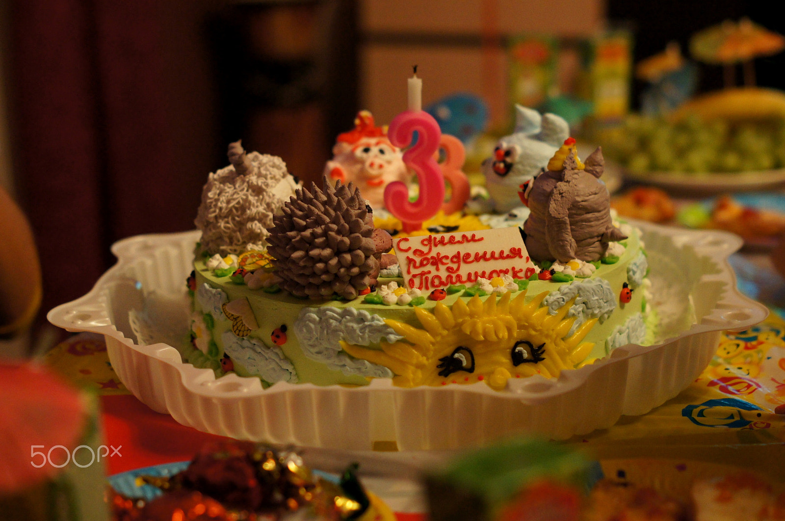 Sony SLT-A35 + Sony DT 50mm F1.8 SAM sample photo. Birthday cake photography