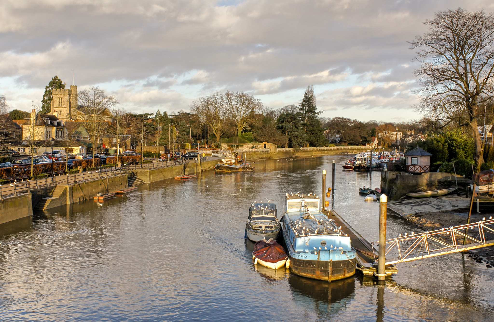 Sony SLT-A55 (SLT-A55V) sample photo. Twickenham riverside photography