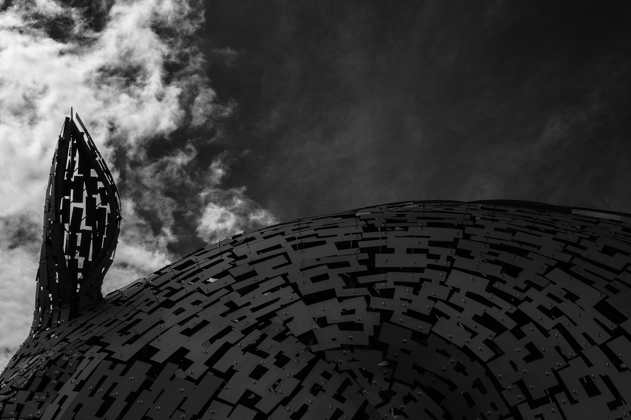 Sigma 18-50mm F2.8-4.5 DC OS HSM sample photo. Kelpies detailes photography